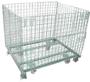 Foldable Wire Mesh Container