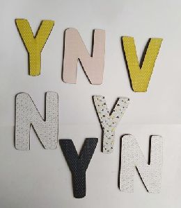 acrylic letter