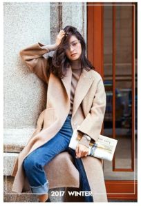 Double-side Alpaca Cashmere Solid Overcoat