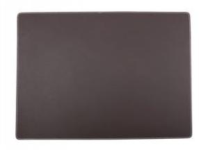 Chocolate Leather Rectangle Placemats