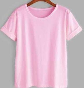 Women Plain T-Shirt