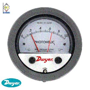 Dwyer A3000-00AV Photohelic Pressure Switch Gage