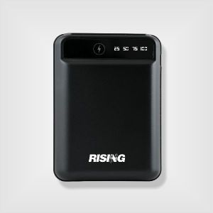 Rising 10000 mAh Lithium polymer Power Bank Ultra Compact