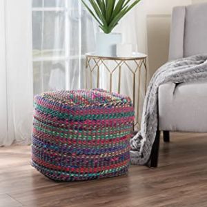 Braided Poufs and Stools