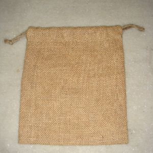 Jute Drawstring Bag..