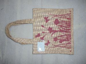 Small Printed jute bag