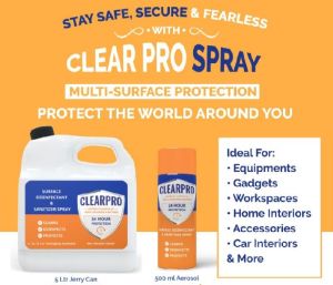 ClearPro-Disinfectant Spray