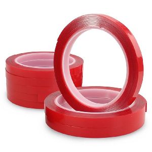 Double Sided Red Liner Tape