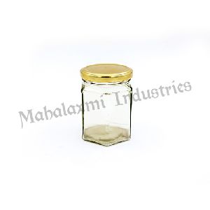 200 ml Hexa Glass Jar