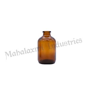 50 ml Amber Injection Glass Vial