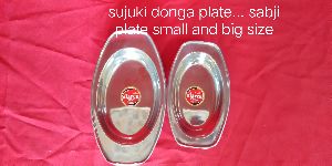 Stainless Steel Serving Plate