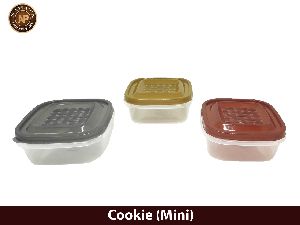 Cookie (Mini) Plastic Container