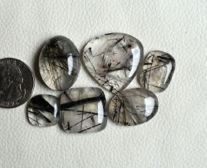 Black Rutile Quartz Gemstone