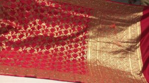 bridal silk saree