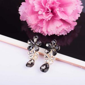 Adorable Fashion Wear Glass Earrings