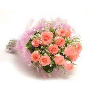 Baby Pink Roses Bouquet