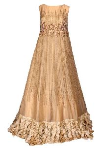 Cream Silk Gown