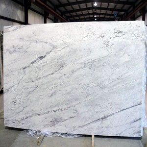 white granite slab