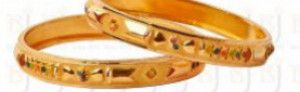 BAN1004 Gold Bangles