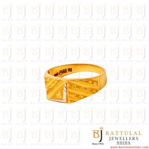 GR1001 Mens Gold Ring