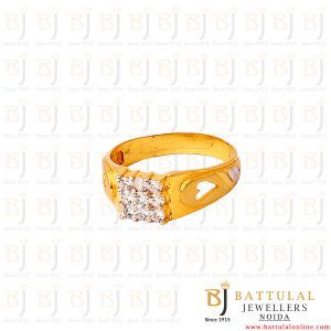 GR1003 Mens Gold Ring