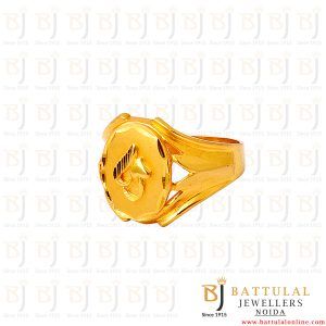 GR1010 Mens Gold Ring