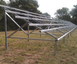 Solar Panel Mounting Frame Structure