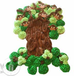 Monkey Tree Chocolate Cake