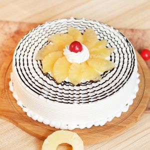 Round Pineapple Cake