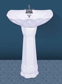 Bathroom Pedestal Wash Basin