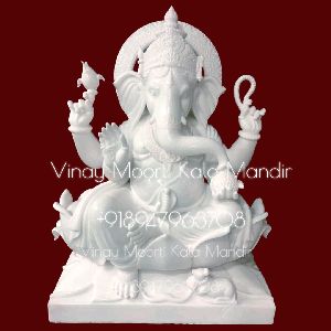 Ganeshji Marble Statue