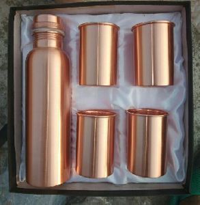 Copper Bottle and copper glass