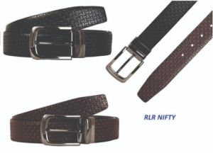 Reversible Buckle Leather Belt