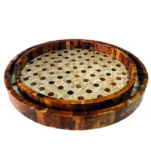 Round Serving Tray