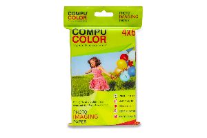 COMPU COLOR Glossy Photo Imaging Paper 235 GSM (4x6 inches) 100 sheets