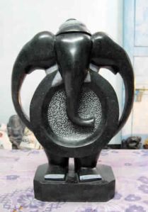 Black Granite Sculpture