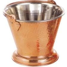 copper bucket