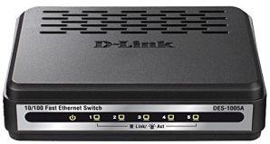 D-LINK DES-1005 10/100 5 PORT SWITCH