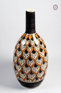 Bottle Shaped Floral Flower Vase