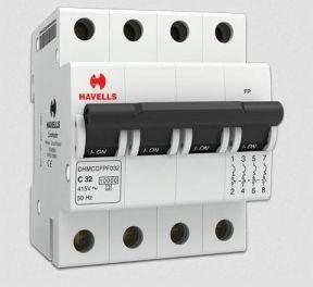 Four Pole MCB Switch