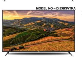 Detel 55 Inch Ultra HD 4K Smart LED TV