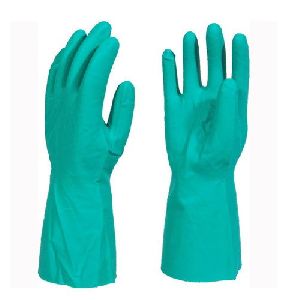 Green Nitrile Gloves