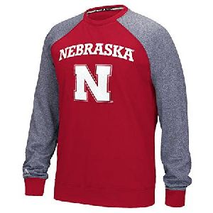 Men's Campus Raglan Long Sleeve Fleece Crew Top