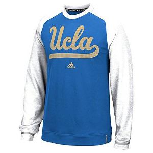NCAA UCLA Men's Sideline Player Long Sleeve Crew Top
