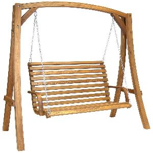 Wooden Garden Swing