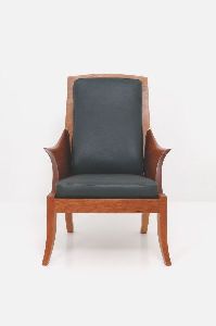 Wooden Wing Chair