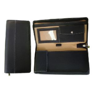 Leather Cheque Book Holder