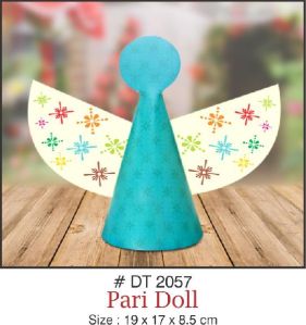 Paper Pari Doll Table Tent