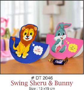 paper swing sheru & bunny