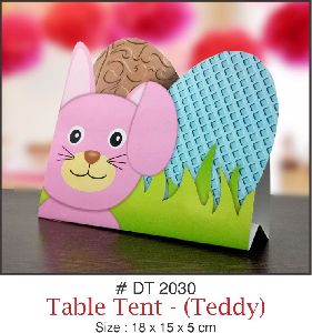 Teddy Table Tent